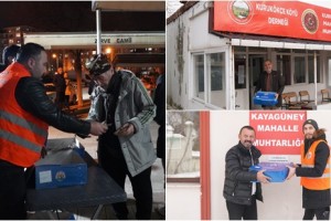 Atakum Belediyesi Kandil Simidi İkram Etti